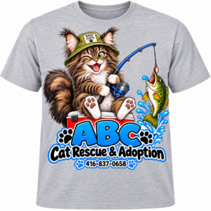 ABC Cat Rescue T-Shirt - Image 3