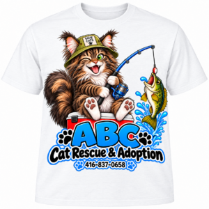 ABC Cat Rescue T-Shirt - Image 4