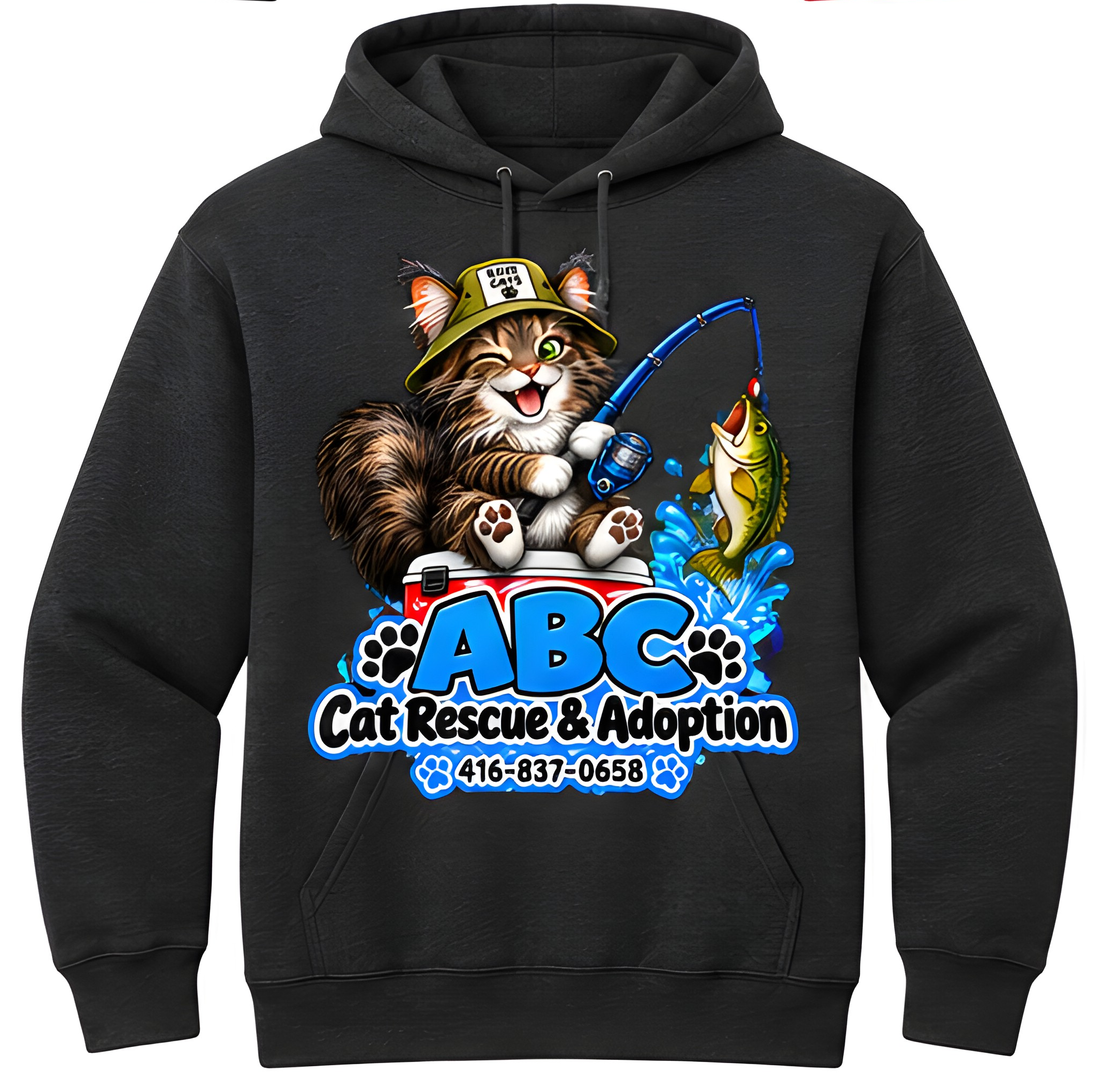ABC Cat Rescue Hoodie - Image 4