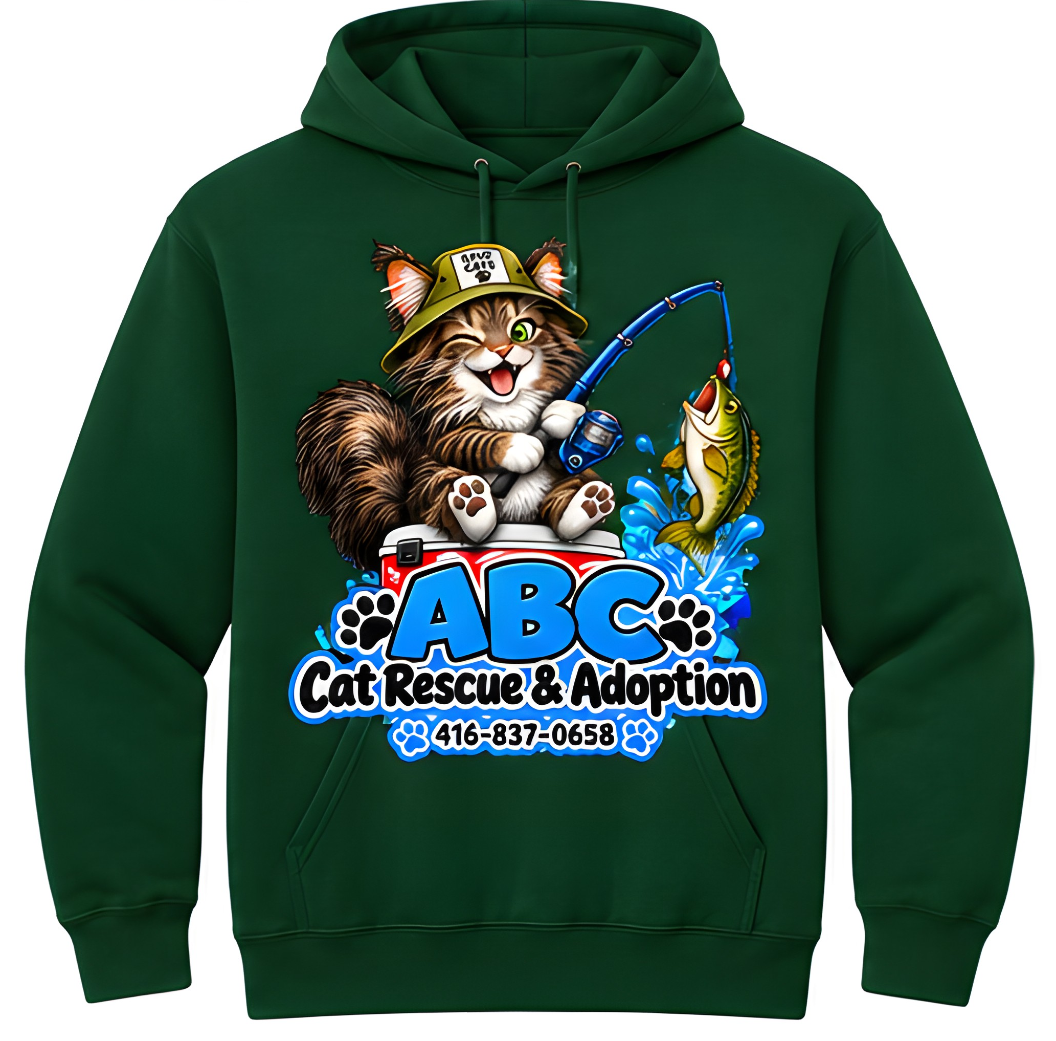 ABC Cat Rescue Hoodie - Image 5
