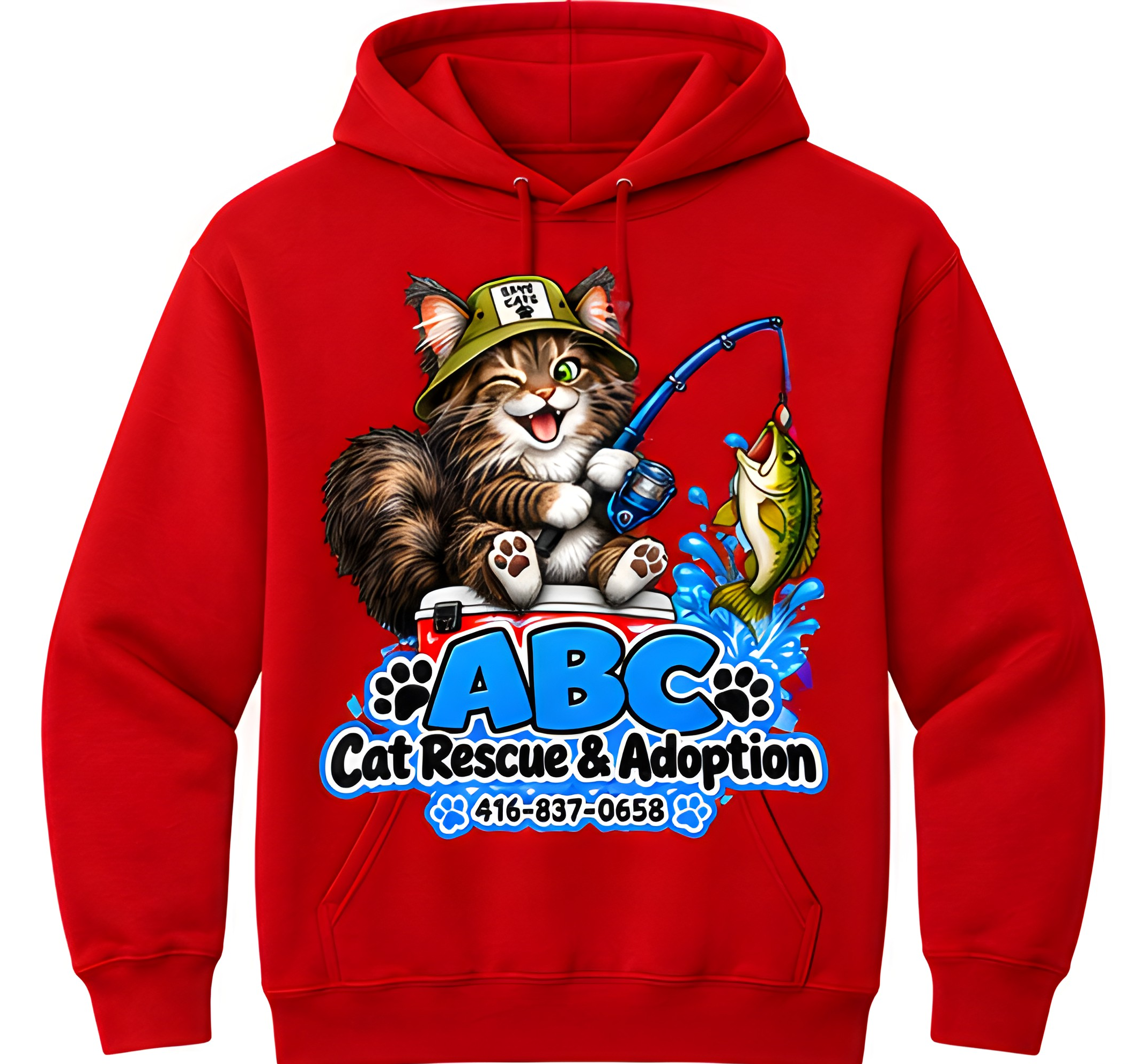 ABC Cat Rescue Hoodie - Image 2