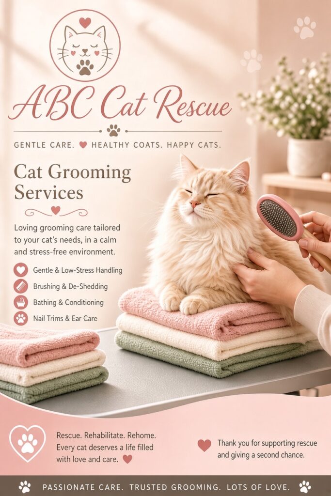 Pet Grooming and Pet Sitting Services